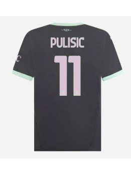 AC Milan Christian Pulisic #11 Ausweichtrikot 2024-25 Kurzarm